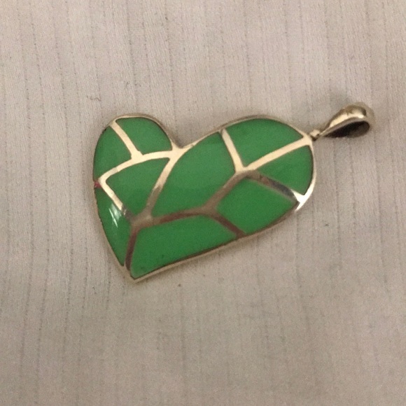 Jewelry - Sterling Silver Heart leaf Pendant Jewelry - Sterling Silver Heart leaf Pendant